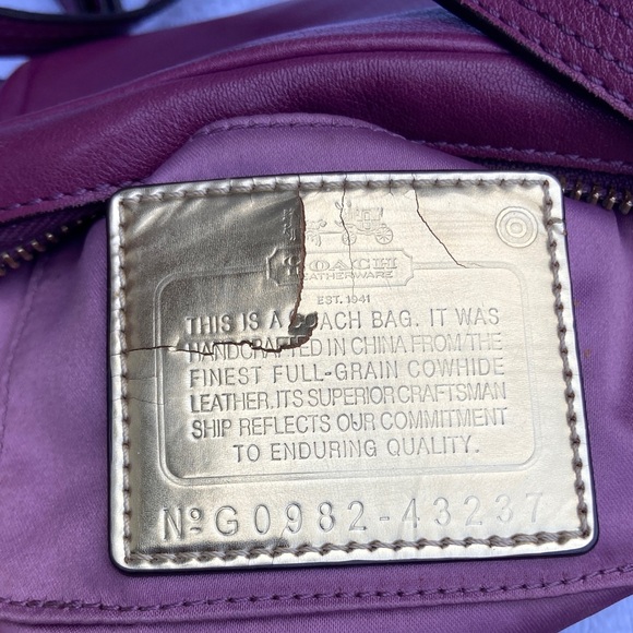 Coach Women's Plum Crossbody Bag - Picture 6 of 12